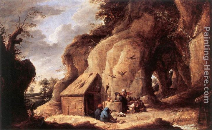 David the Younger Teniers The Temptation of St Anthony